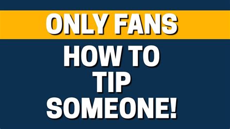Keep posting good content and talking with your fans so they feel <b>a </b>connection with you and want <b>to </b>support you even more! In my experience tippers are rare so you may also just need more fans in general. . How to send a fake tip on onlyfans